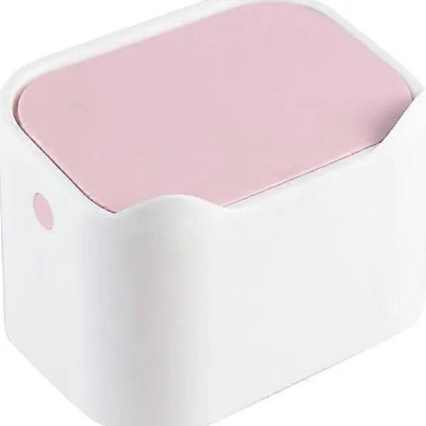 Online Liten soptunna, portabel mini soptunna, snäpplock