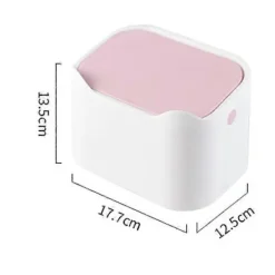 Online Liten soptunna, portabel mini soptunna, snäpplock