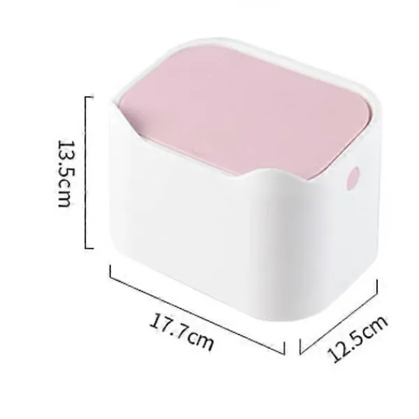 Online Liten soptunna, portabel mini soptunna, snäpplock