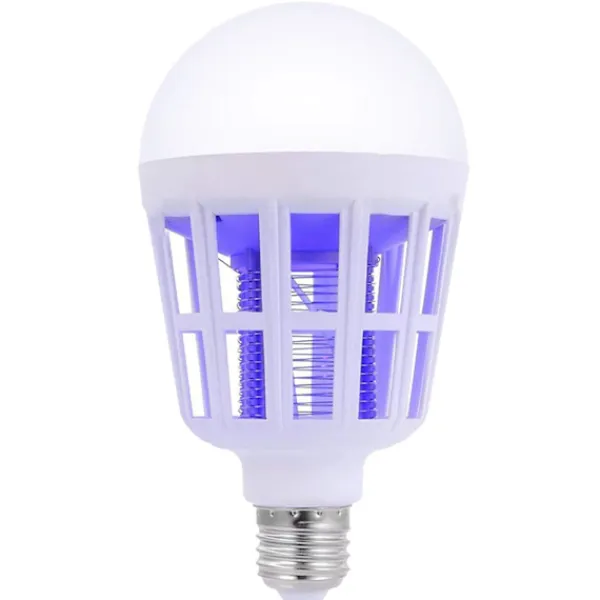 Clearance Ljuskälla Bulk 2 i 1 Elektronisk Myggdödarlampa LED-ljus för Fruktflugor Flugor Insekter Myggkontroll, Lämplig 9W