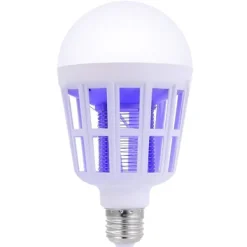 New Ljuskälla Bulk 2 i 1 Elektronisk Myggdödarlampa LED-ljus för Fruktflugor Flugor Insekter Myggkontroll, Lämplig