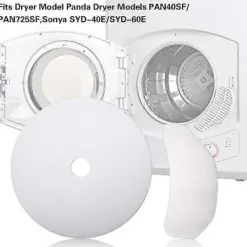 Outlet Lämplig för 25 stycken Torktumlare Avgasfilter Set Ersättning för Panda/ Chef/Sonya/Avant-FO SHAN RAN WANG