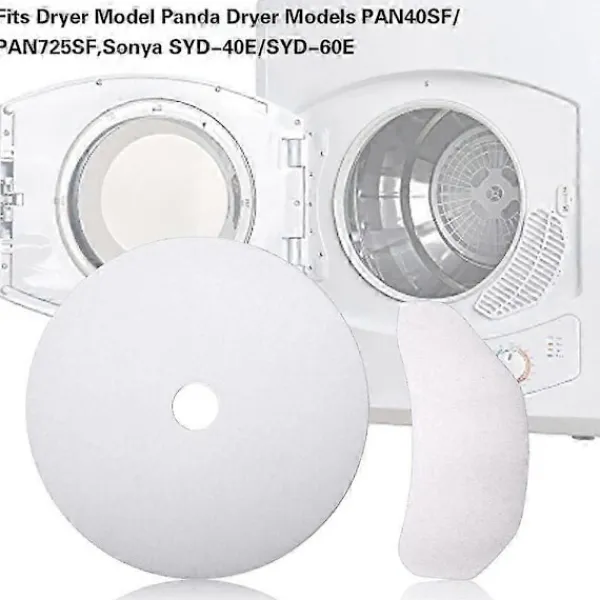 Outlet Lämplig för 25 stycken Torktumlare Avgasfilter Set Ersättning för Panda/ Chef/Sonya/Avant-FO SHAN RAN WANG