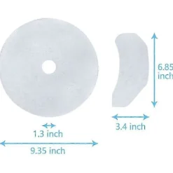 Outlet Lämplig för 25 stycken Torktumlare Avgasfilter Set Ersättning för Panda/ Chef/Sonya/Avant-FO SHAN RAN WANG