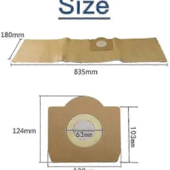 Online Lämplig för Karcher dammsugare A2204/A2656/3300/3200/SE4001 dammsugarpåse tillbehör