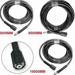 Sale FMYSJ Lämplig för Karcher K2 K3 K4 K5 6M / 8M / 10M högtryckstvättslang sprayslang 8M (FMY)