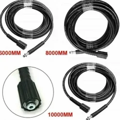 Sale Lämplig för Kärcher K2 K3 K4 K5 6M/8M/10M högtryckstvättslang 8M..DEBUNS