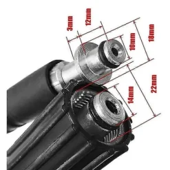 Sale Lämplig för Kärcher K2 K3 K4 K5 6M / 8M / 10M högtryckstvättslang sprutslang 8M