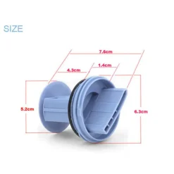 Discount Lämplig för Siemens Bosch trumma tvättmaskin WM1095/1065 WD7205 avloppspump avloppsplugg lock-tfrf