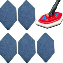 Lämplig för Vileda Bathroom Magic Borstmopp Ersättningshuvud för BATH MAGIC Skrubbsvamp - 5-pack
