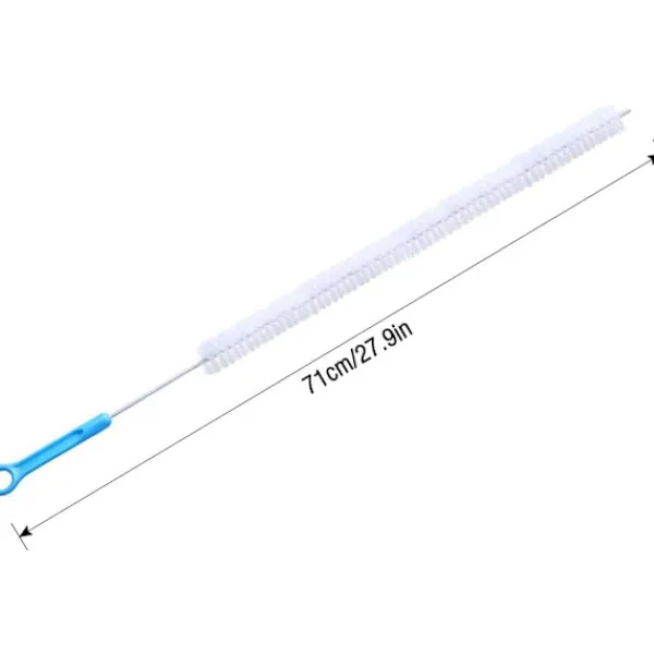 Sale Lång rörborste, 2-pack 71 cm avloppsrör rengöringsborste, avlopp C{REN}