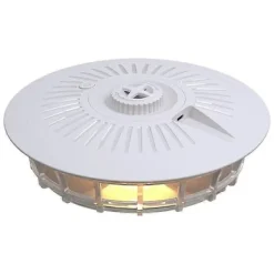 New Loppfälla Klisterfälla Kupol Vägglöss Bli av med Loppor Fälla Multifunktionell Justerbar Fångstlampa Fångare för Loppor Vägglöss