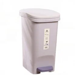 Outlet 8LSquare papperskorg med lock, kreativ stor papperskorg Purple