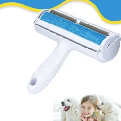 Clearance Crosti Luddborste, djurhår Luddborttagningsrulle Lint remover Vit