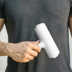 Clearance Crosti Luddborste, djurhår Luddborttagningsrulle Lint remover Vit