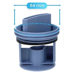 Clearance Luddfilter - Lämpligt för Bosch, Siemens, Neff, Constructa, Balay filterlock - Luddfilter på pump [DB]