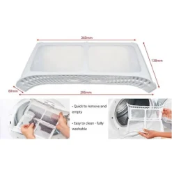 Outlet Luddfilter M2-typ för Hotpoint torktumlare och centrifuger