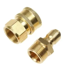 Outlet M22 - Snabba mässingskopplingar för högtryckstvättar.