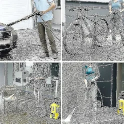 Discount 10m ersättningshögtrycksslang för Karcher K-serie K2, K3, K4, K5, K7, klicktyp snabbkoppling (10)