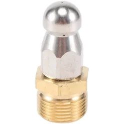 M22 F14 Munstycke Högtrycks Spolmunstycke Avloppsrensare Silver