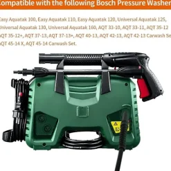 Discount 6M Flexibel Slang Kompatibel med Bosch, Snabbkoppling, Högtrycksslang Tillbehör Kompatibel med Bosch Aqt Högtryckstvätt - xindaren