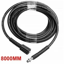 Hot 8M Grå Högtryckstvättslang, Passar Kärcher K2, K3, K4, K5 Modeller...