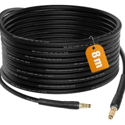 Hot 8M Högtrycksslang för Kärcher K2 K3 K4 K5 K6 K7, snabbkopplingskontakt