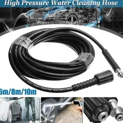 DAO 6/8/10m Högtryckstvätt Slang Bilrengöringsslang För Karcher K2 K3 K4 K5 Qinhai [dB} 6M
