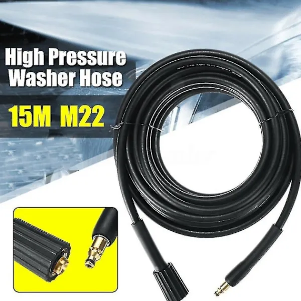 Best 5/10/15m M22 Högtryckstvättsslang för Nilfisk C100 C110 C120 C130 C140 Qinhai-ykcBY 5 m