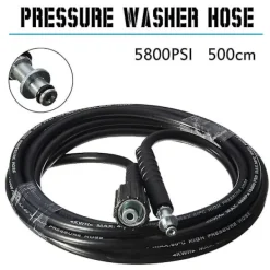 New 5m 5800psi/160bar Högtrycksslang för Ersättning