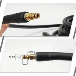 Online 10m slang för högtryckstvätt, ersättningsslang för Karcher K-serien K2, K3, K4, K5, K7, klickkoppling... (10)