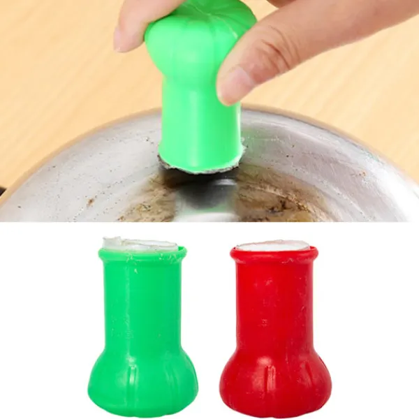 New Magic Cleaning Brushes Rod Stick Metal Rust Remover Cleaning Ki Random color