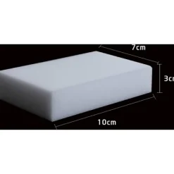 Hot Magic Sponges, 50 pcs Melamine Sponge - Magic Eraser for Bathroom, Pool, Kitchen, Floor, Wall - White 10x7x3cm