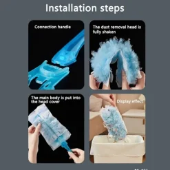 Hot Magisk dammvippa elektrostatisk absorberande rengöringsborste dammrengörare