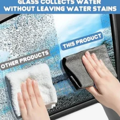 BRONZE Magisk rengöringsduk för glas, 10 st förtjockade magiska rengöringsdukar, putsdukar för glas, ränder fria m [BR]