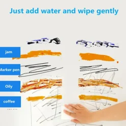 Clearance Magiska rengöringssvampar, 50-pack melaminsvampskuddar, multifunktionella hushållsrengöringssvampar för kök och disk