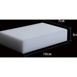 Outlet Magiska Svampar, 50 st Melaminsvamp - Magiskt Radergummi kompatibelt med Badrum, Pool, Kök, Golv, Vägg - Vit 10x7x3cm【pl】
