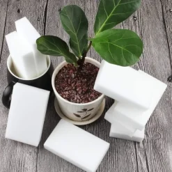 New Magiska svampar, 50 st melamin rengöringssvamp - magiskt suddgummi för