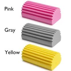 Outlet Magiskt dammrengöringssvampar våtrengöring dammsvamp 2 Pcs-2 Pcs Pink