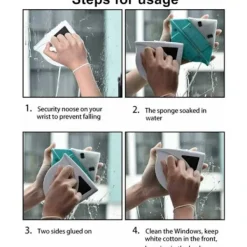 Hot Magnetisk fönsterputs för dubbelglas, dubbelsidig fönsterputs