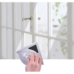 Hot DAO Magnetisk fönsterputsare Dubbelsidig glasruta Torkare Justerbar magnetisk glidare Rengöringsborste Verktyg Glas Tvätt Rengöringsverktyg Borste 1st-blå/vit Db | Fyndiq