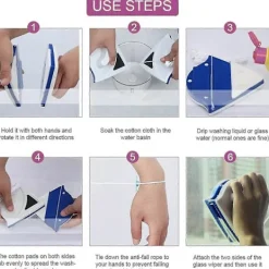 Magnetisk fönsterputsare, dubbelsidig magnetisk fönsterputsare, fönsterrengöringsverktyg