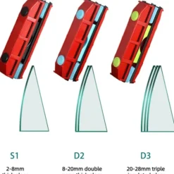 Hot Magnetisk fönsterputsare för 20 till 28 mm tjocka glasfönster, magnetisk fönsterputsare