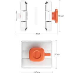 Clearance INF Magnetisk fönsterputsare för 15-26mm glastjocklek