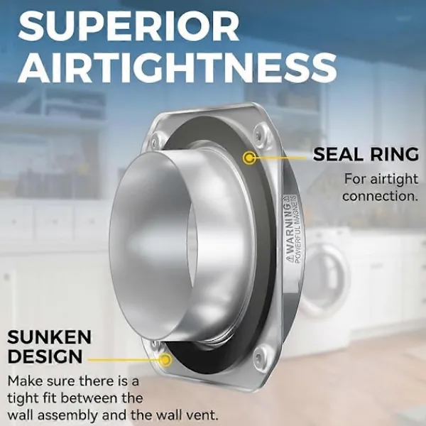 Hot Magnetisk torktumlarkoppling DV180 Lufttät tätning Torktumlarkontakt Kit Lätt att rengöra Snabbkoppling