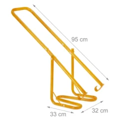 Northix Manuell stålavfallskomprimator för soptunnor – Minska avfallsvolymen