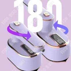 Outlet TECH DISCOUNT Manuellt strykjärn - TD® - Bärbar - Antibakteriell - 100 ml - 1,45 m sladd