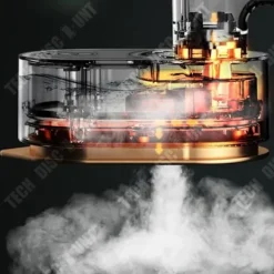 Hot LUNAVO Manuellt strykjärn - TD® - 50ml - Torr och fuktig strykning - 40W - 220V