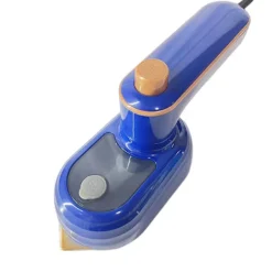 Best (Marinblå) Bärbar liten resejärn, Mini resejärn, Portabel ångstrykjärn, Mini strykjärn, Resejärn, Hemmaföretagsresejärn