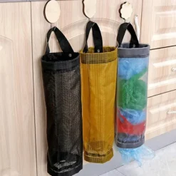 Clearance Matkassehållare väggfäste förvaringsdispenser plastkök Gray